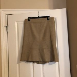 Wool BCBG fishtail skirt